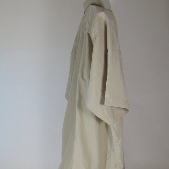 POLYESTER BUTTON-DOWN SHIRT - Picture 11 of 14